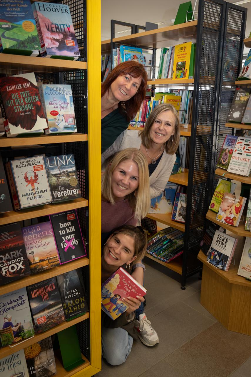 Teamfoto Birgit Lackner, Elfi Haberl-Kopplhuber, Alina Forstner, Anna Bachhofner