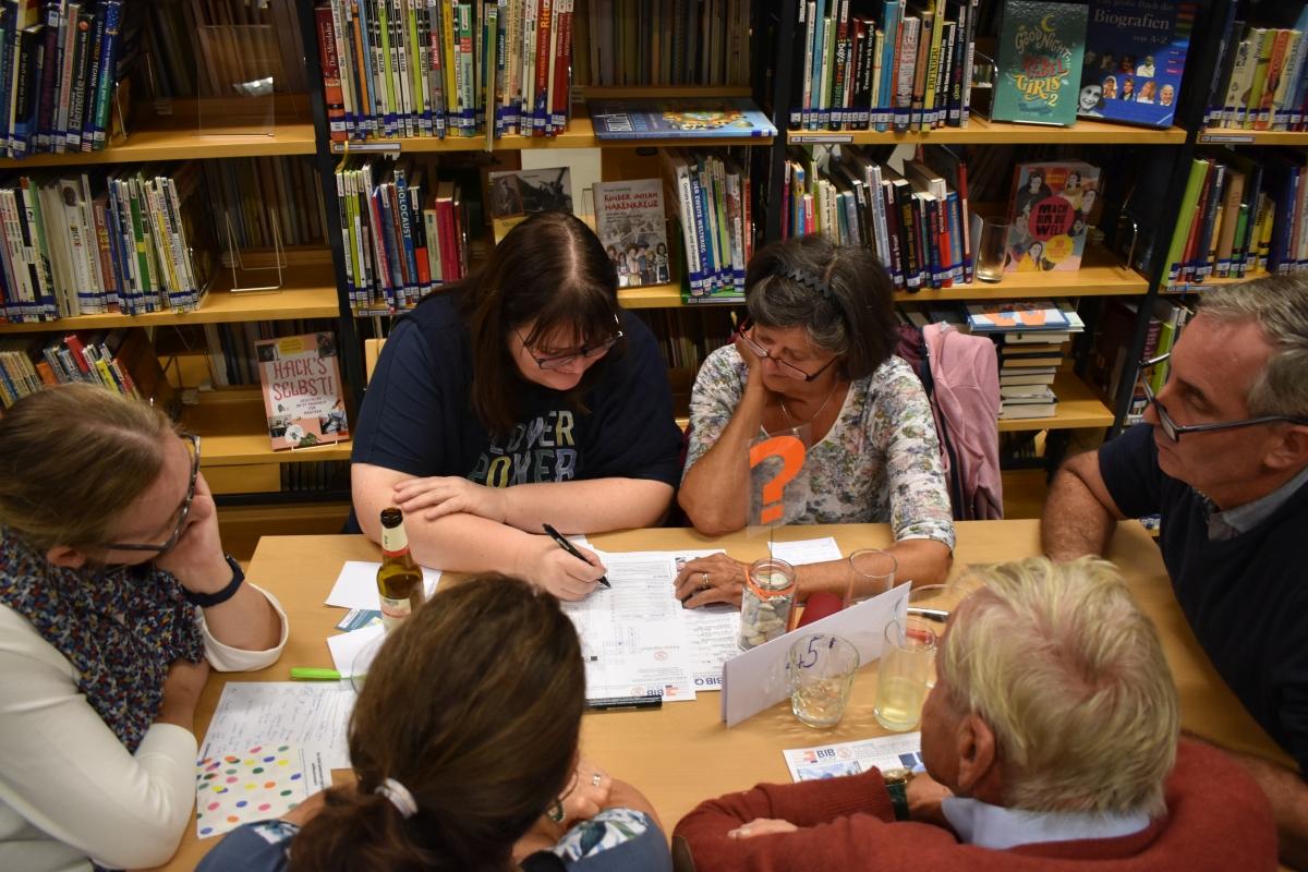 Bib-Quiz in der Bibliothek Premstätten