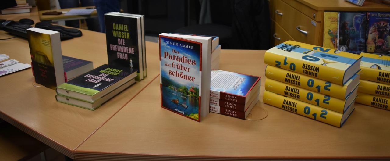 Lesung mit Daniel Wisser in der Bibliothek Premstätten