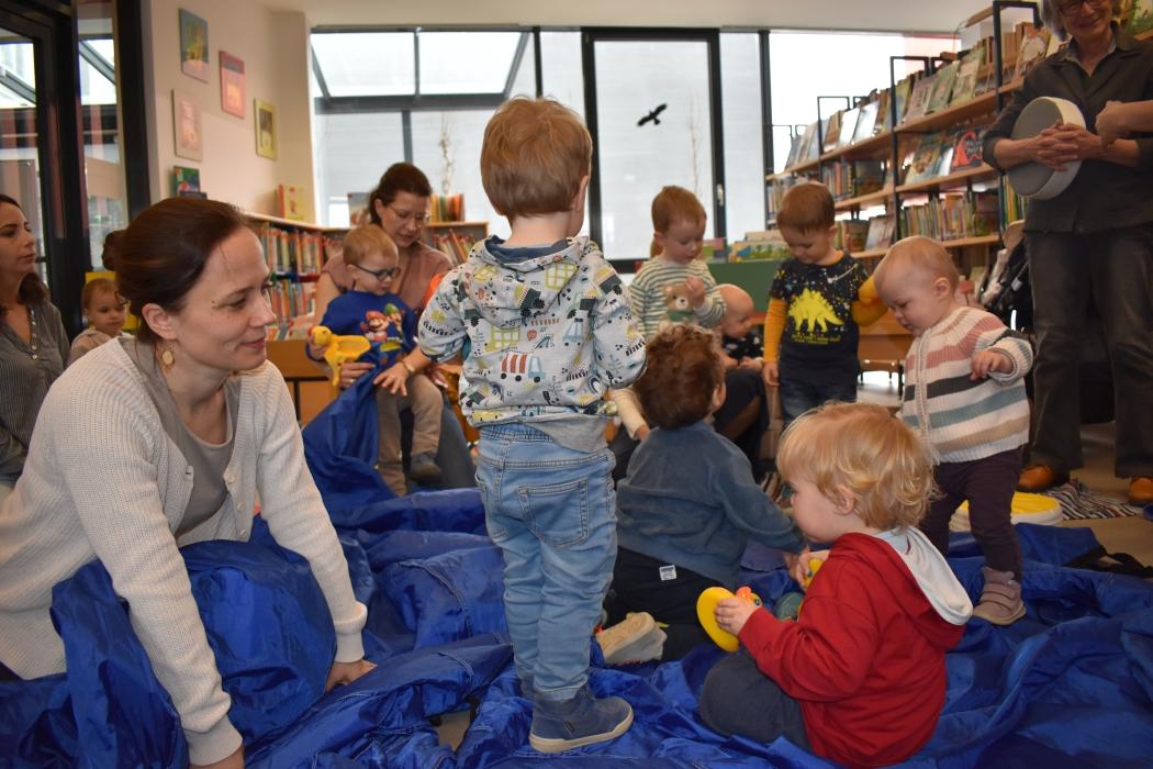 Zwergerltreffen in der Bibliothek Premstätten
