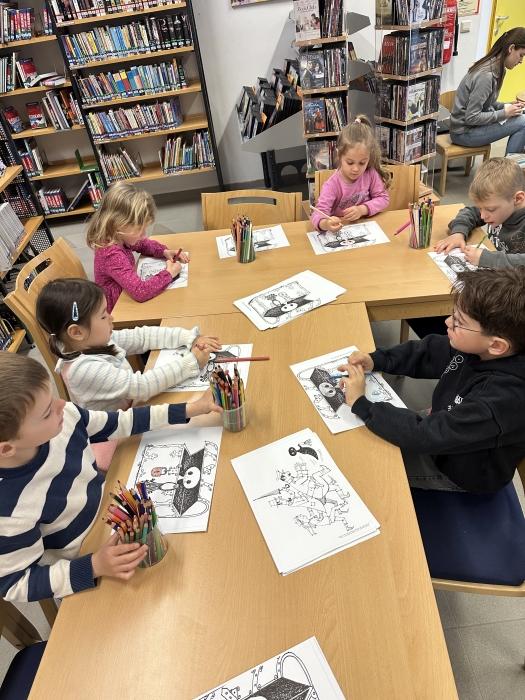 Kindergartenbesuch in der Bibliothek