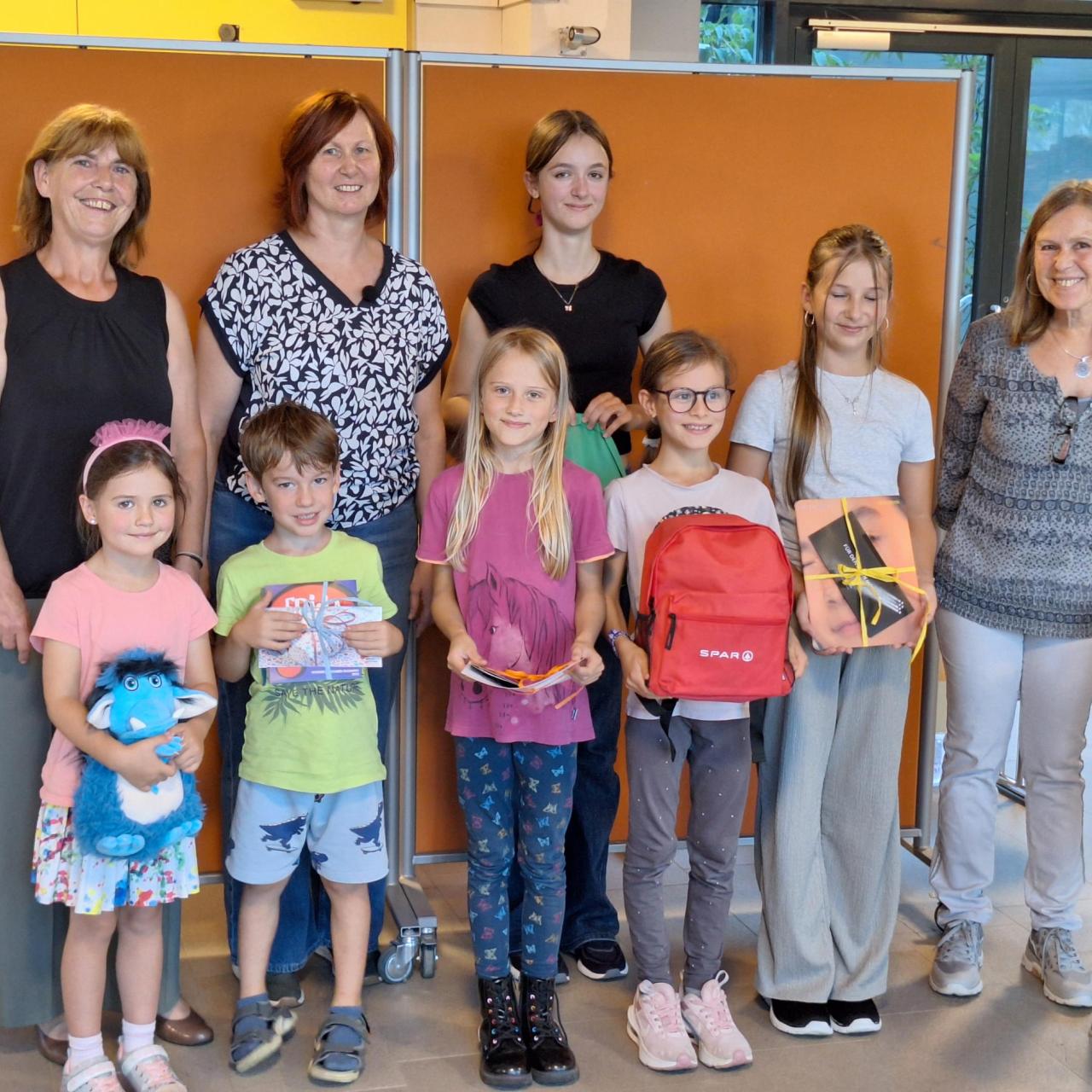 Preisverlosung Lese(p)ass 2025 Bibliothek Premstätten